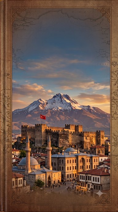 Geniş Kayseri Tarihi kitabının kapağı