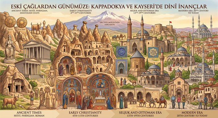 Eski Çağlardan Günümüze Kadar Kappadokya ve Kayseri'de Dinî İnançlar makalesinin görseli