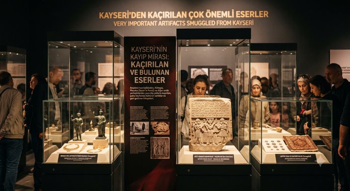 Kayseri'den Kaçırılan Çok Çok Önemli Eserler makalesinin görseli